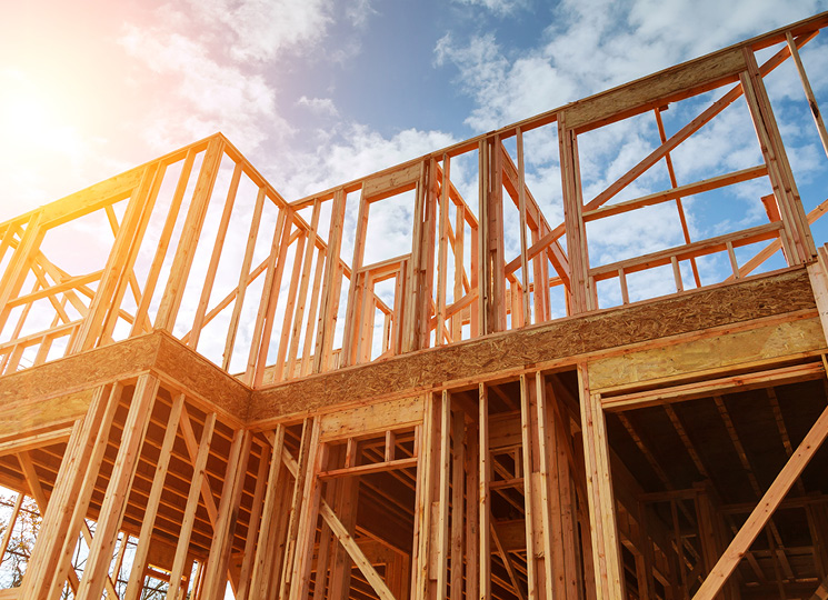 House being built